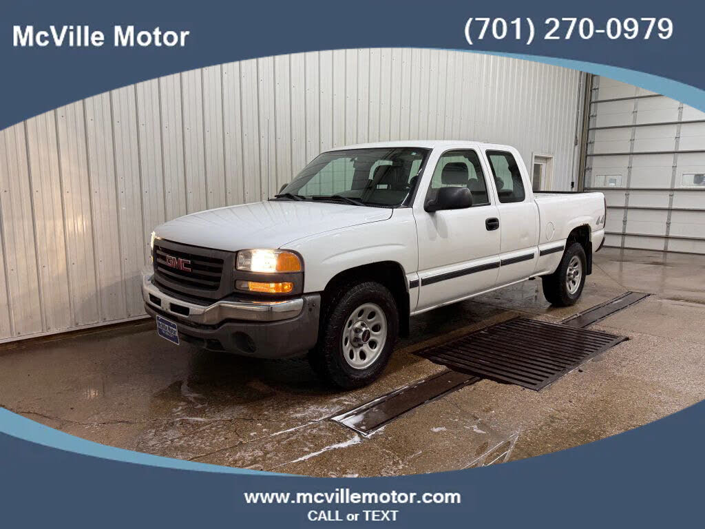 2007 GMC Sierra Classic 1500 Work Truck Extended Cab 4WD