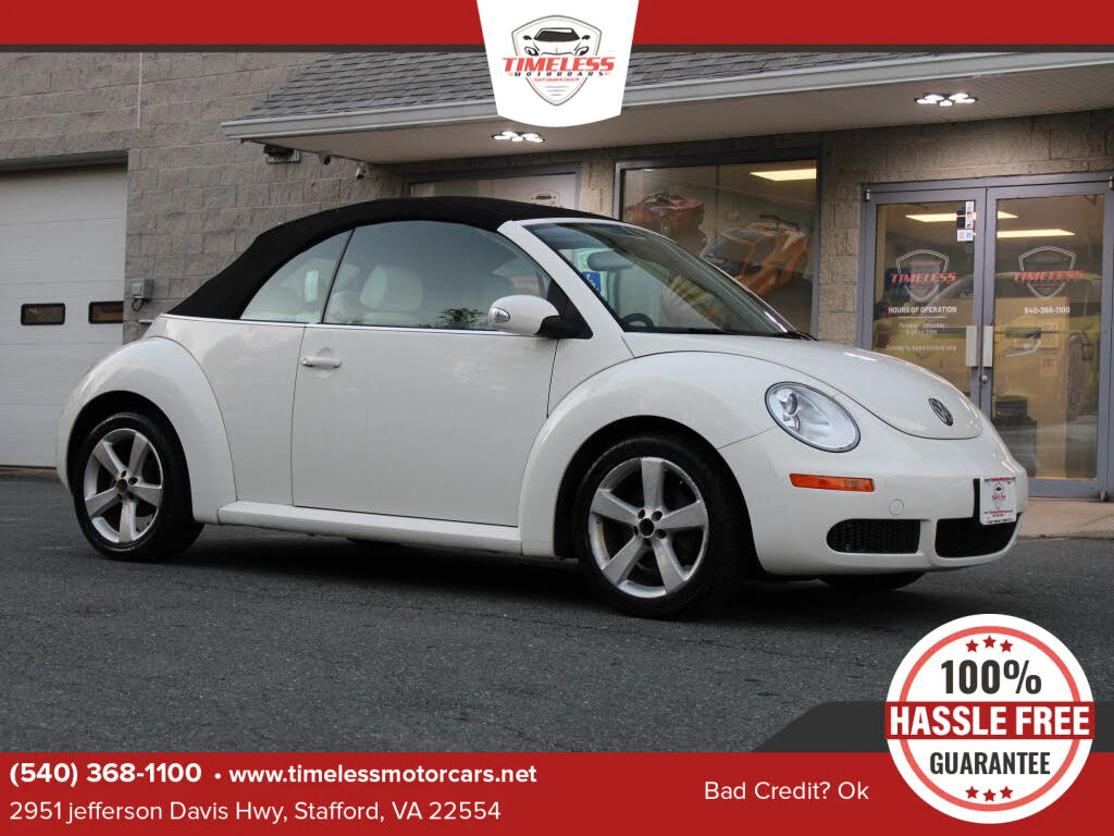 2007 Volkswagen Beetle 2.5L Convertible