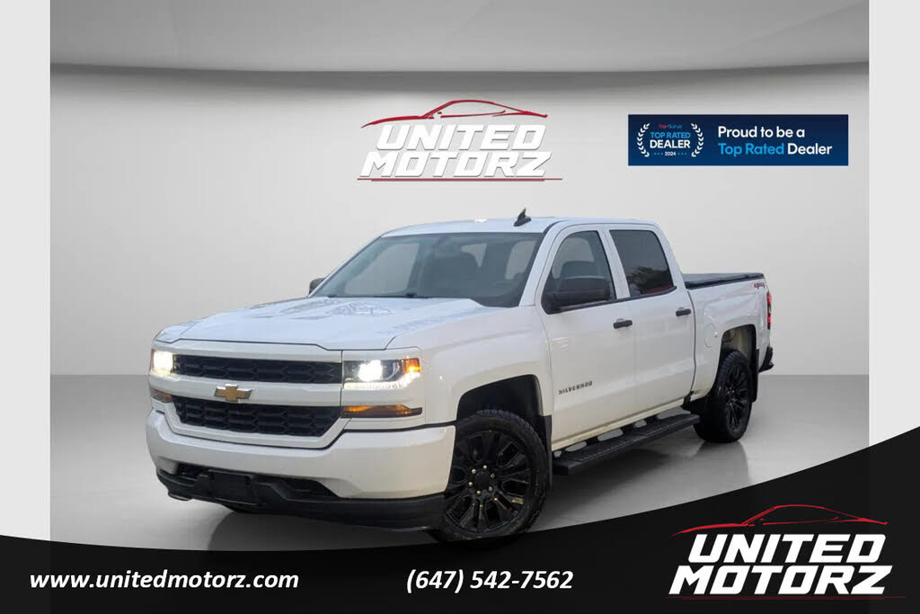 2018 Chevrolet Silverado 1500 Custom Crew Cab 4WD