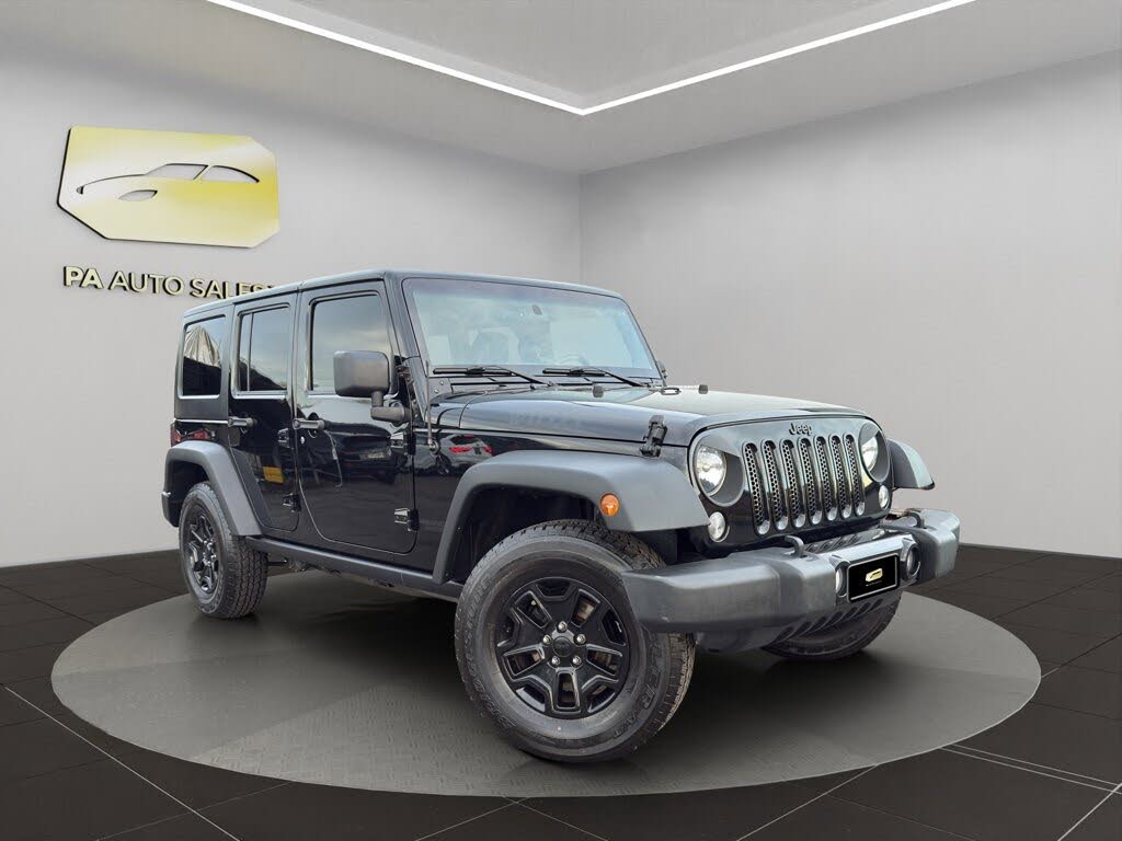2016 Jeep Wrangler Unlimited Willys Wheeler 4WD