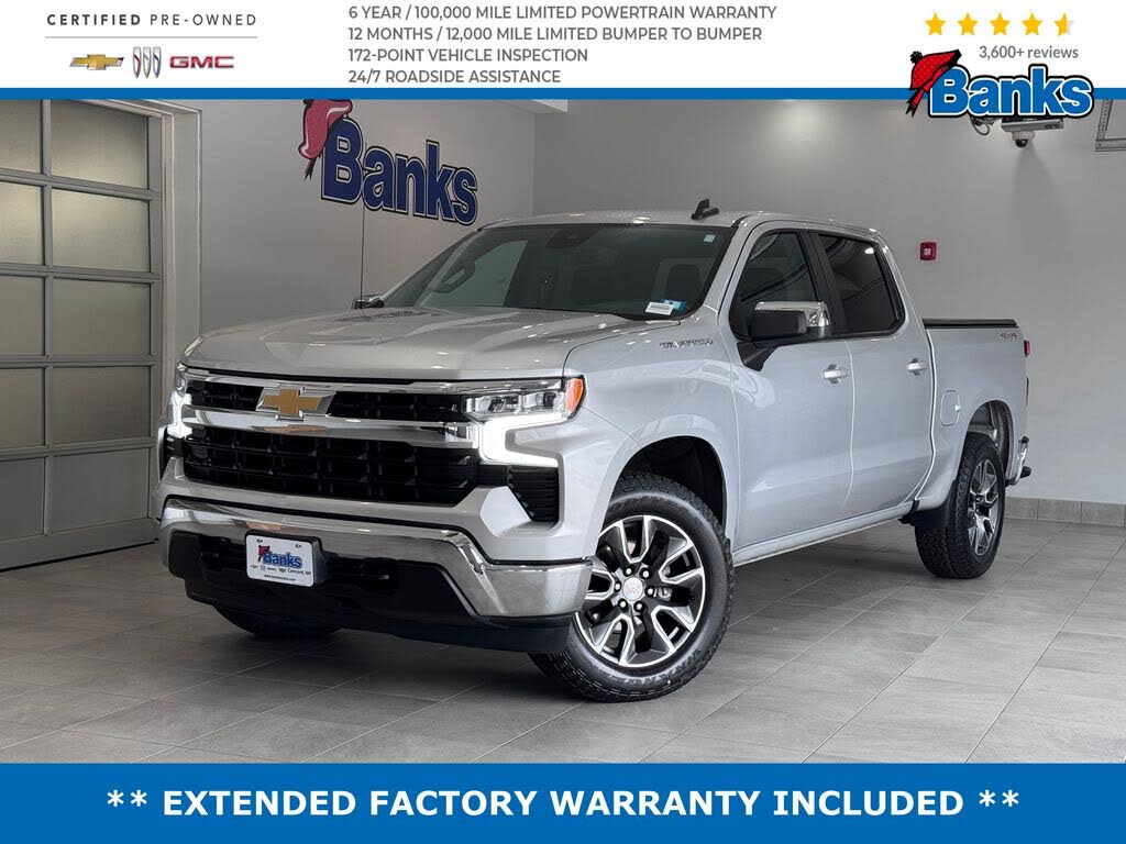 2022 Chevrolet Silverado 1500 LT Crew Cab 4WD