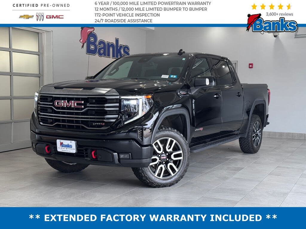 2022 GMC Sierra 1500 AT4 Crew Cab 4WD