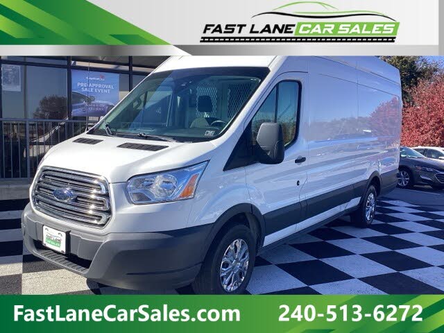 2018 Ford Transit Cargo 350 3dr LWB High Roof Extended Cargo Van with Sliding Passenger Side Door