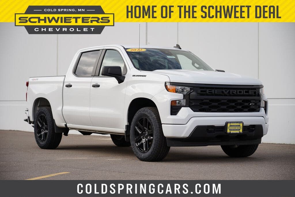 2022 Chevrolet Silverado 1500 Custom Crew Cab 4WD