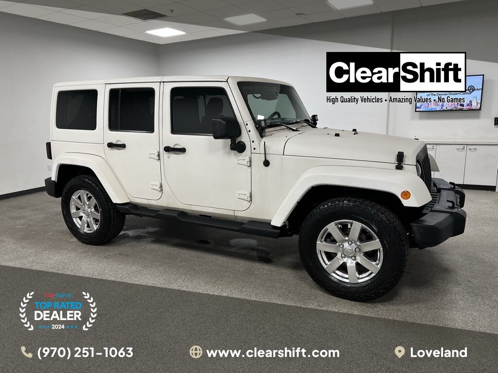 2013 Jeep Wrangler Unlimited Sahara 4WD