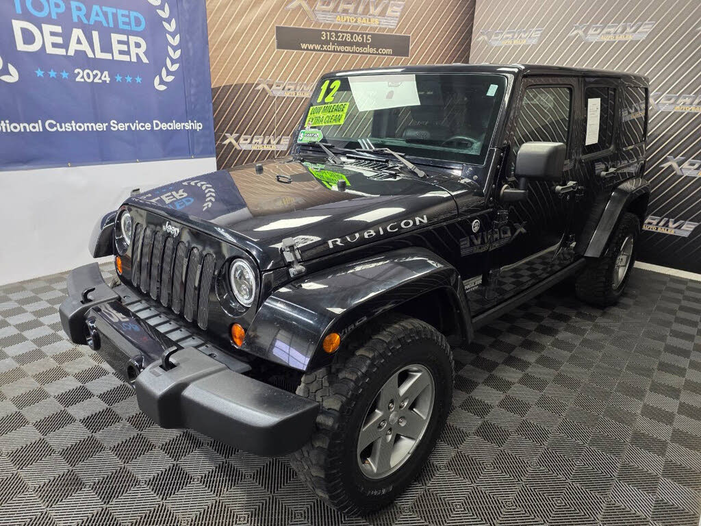 2012 Jeep Wrangler Unlimited Rubicon 4WD