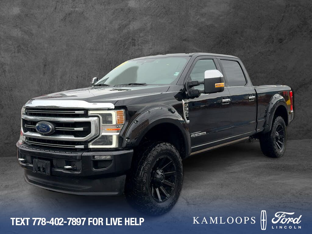Ford F-350 Super Duty Platinum Crew Cab 4WD 2020