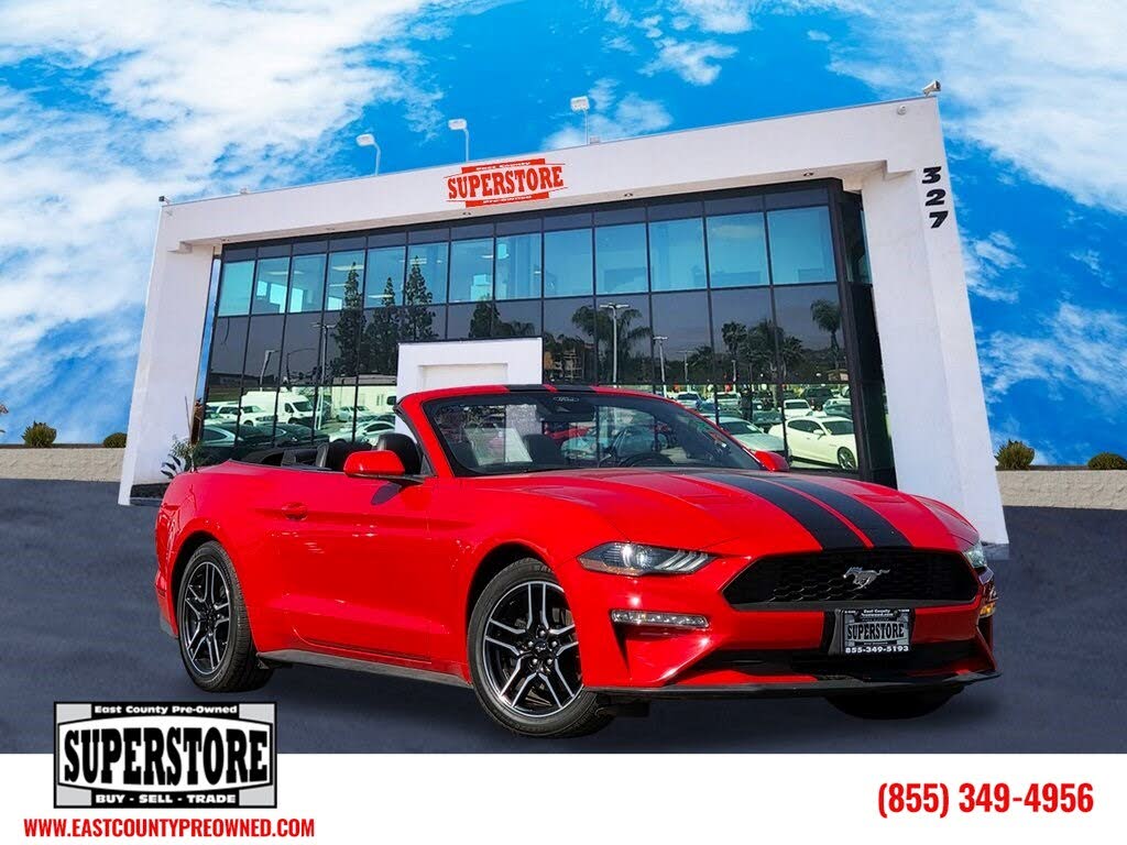 2022 Ford Mustang EcoBoost Premium Convertible RWD
