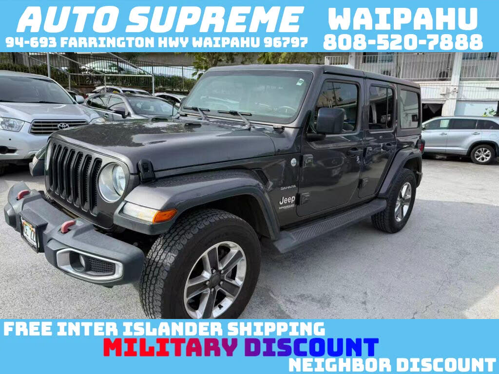 2019 Jeep Wrangler Unlimited Sahara 4WD