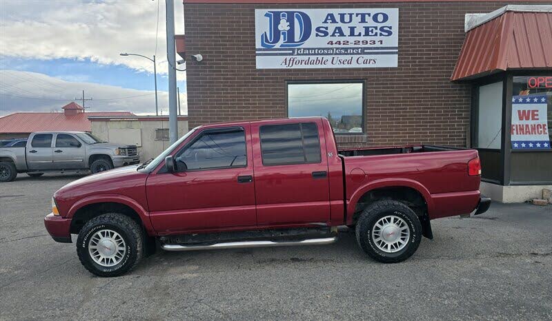 2001 GMC Sonoma SLS Crew Cab Short Bed 4WD
