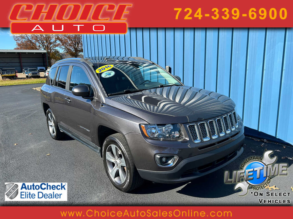 2016 Jeep Compass High Altitude Edition 4WD