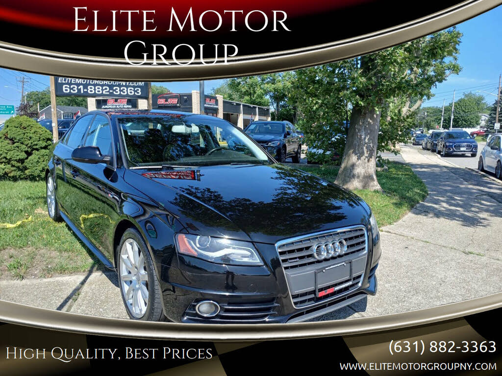 2012 Audi A4 2.0T quattro Premium Plus Sedan AWD