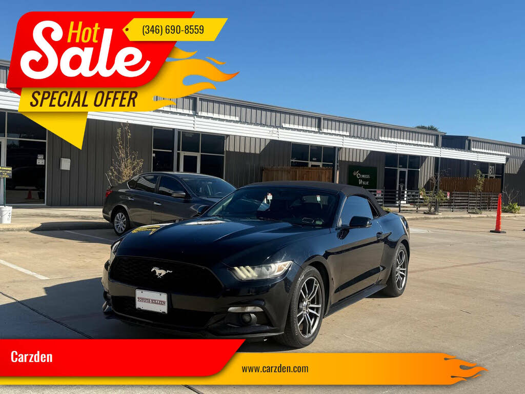2017 Ford Mustang EcoBoost Premium Convertible RWD