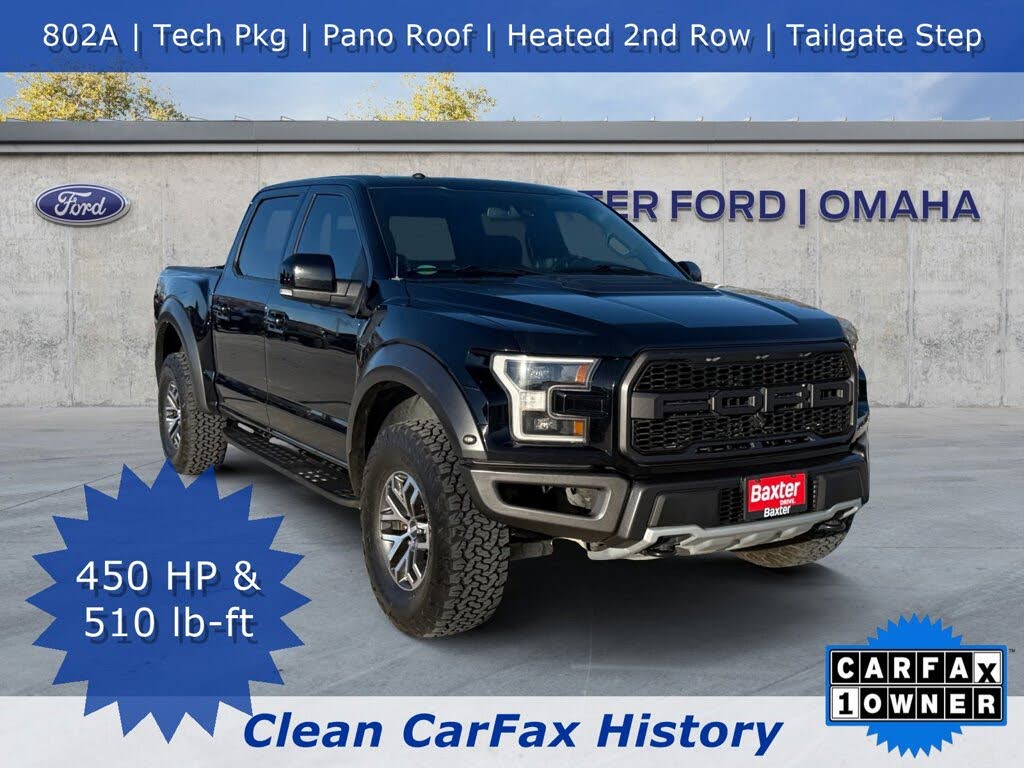 2018 Ford F-150 Raptor SuperCrew 4WD