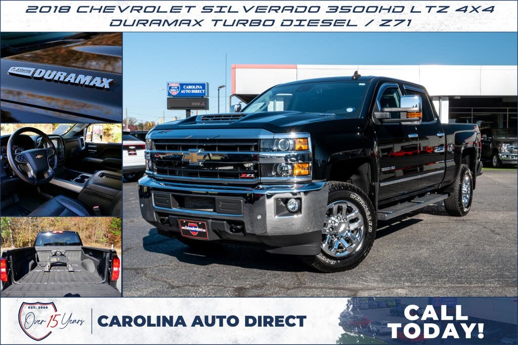 2018 Chevrolet Silverado 3500HD LTZ Crew Cab 4WD