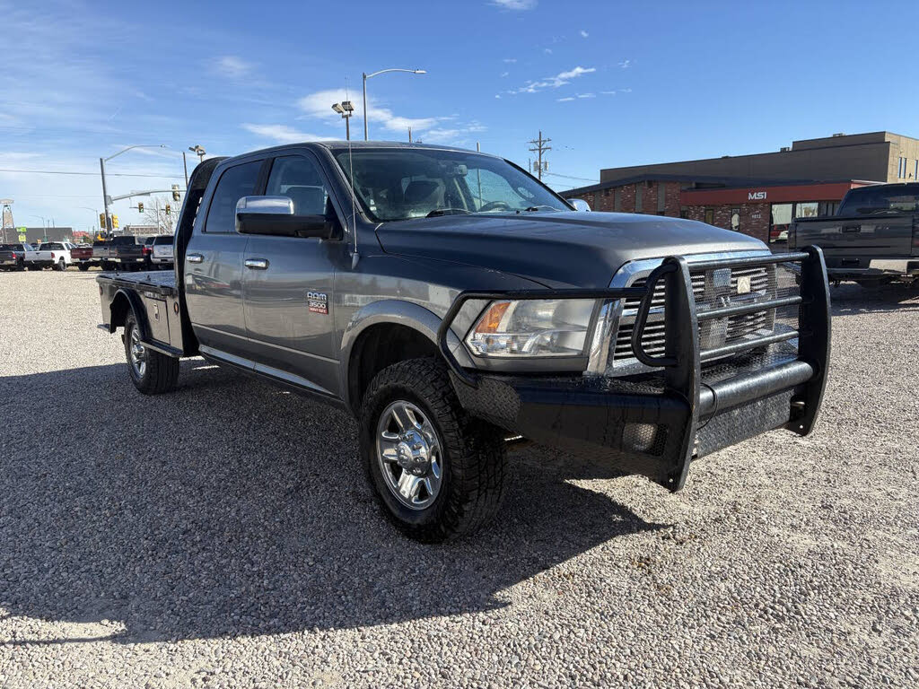 2012 RAM 3500 Laramie Longhorn Crew Cab 8 ft. Bed 4WD
