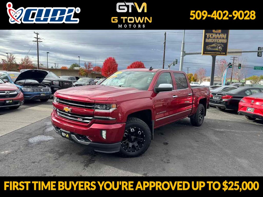 2018 Chevrolet Silverado 1500 LTZ Crew Cab 4WD