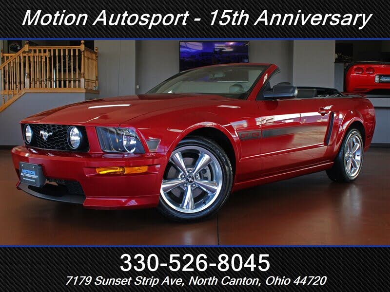2008 Ford Mustang GT Premium Convertible RWD