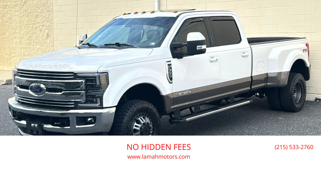 2018 Ford F-350 Super Duty Lariat Crew Cab LB DRW 4WD