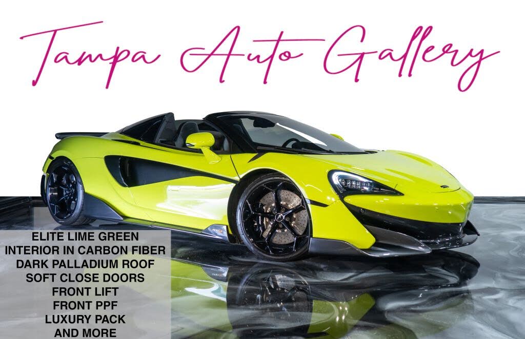 2020 McLaren 600LT Spider RWD