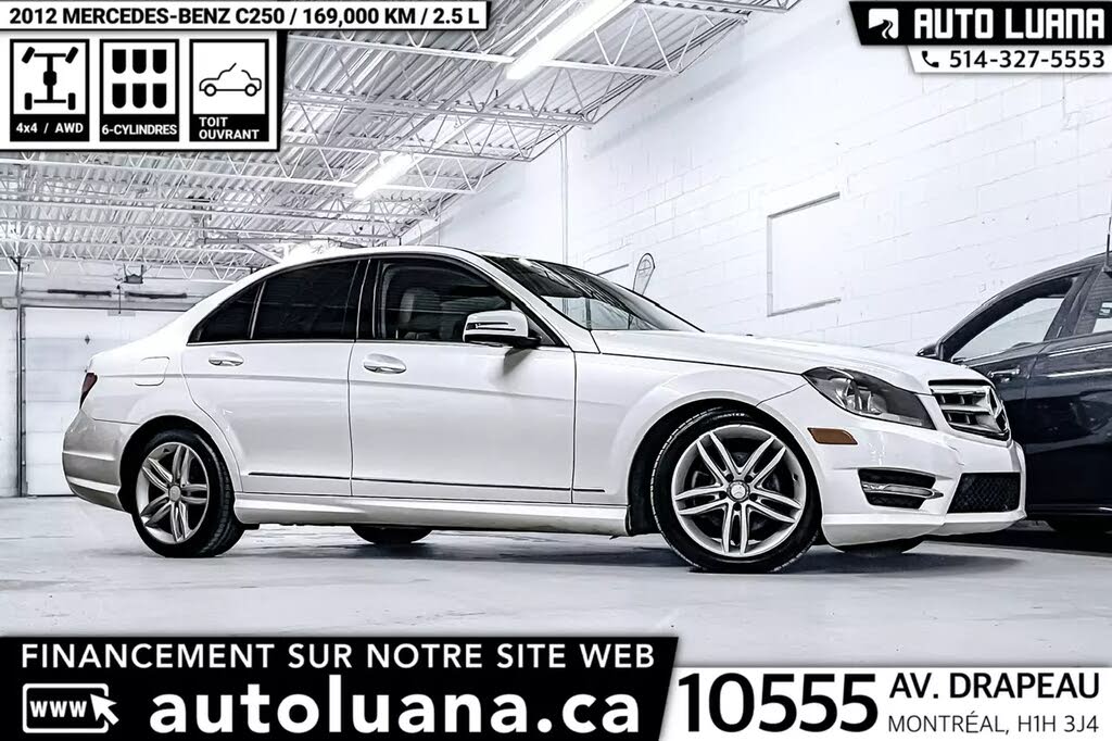 2012 Mercedes-Benz C-Class C 250 4MATIC Sedan