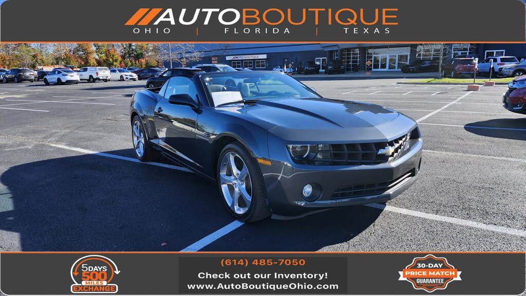 2013 Chevrolet Camaro 2LT Convertible RWD