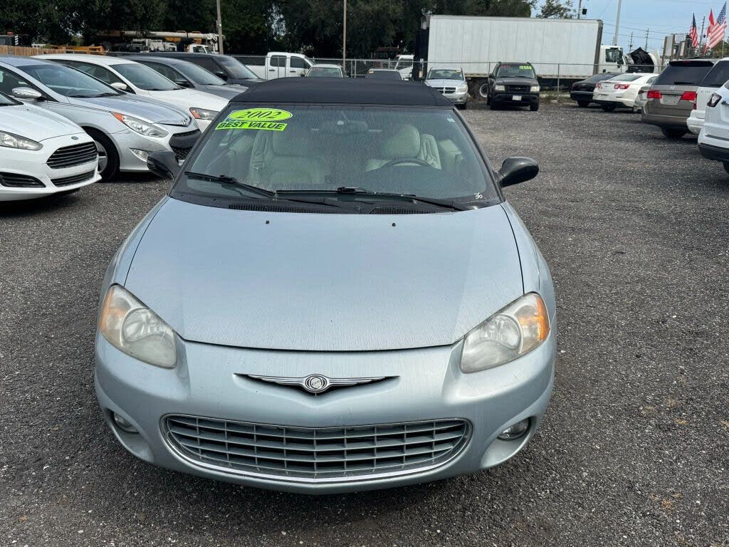 2002 Chrysler Sebring Limited Convertible FWD