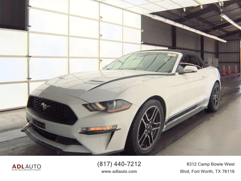 2018 Ford Mustang EcoBoost Premium Convertible RWD