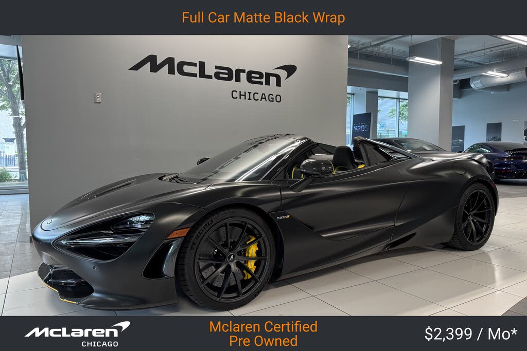 2022 McLaren 720S Performance Coupe RWD