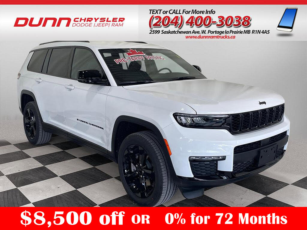 2025 Jeep Grand Cherokee L Limited 4WD