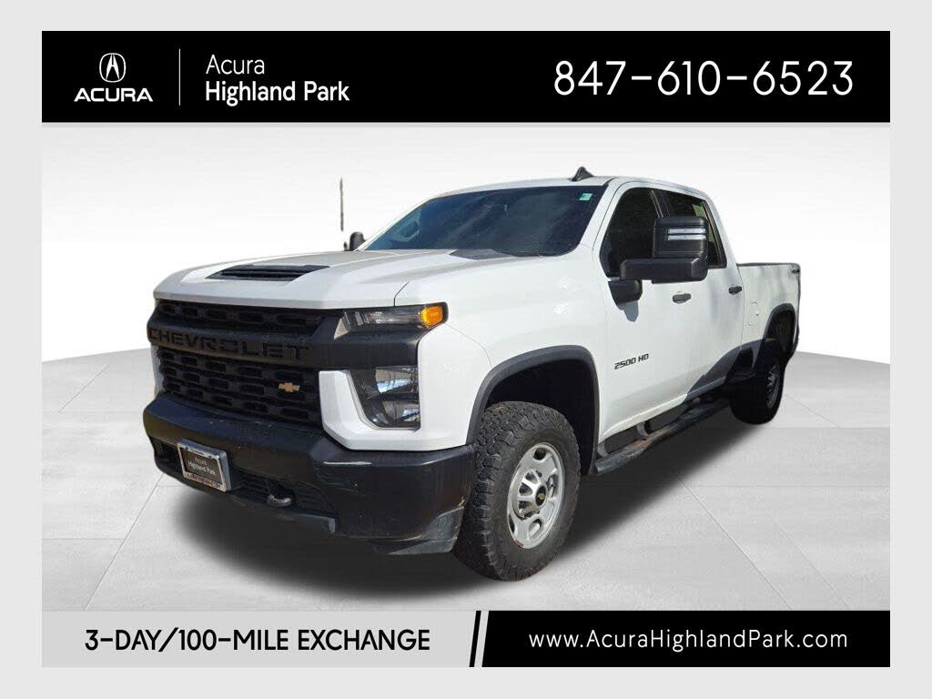 2020 Chevrolet Silverado 2500HD Work Truck Crew Cab 4WD