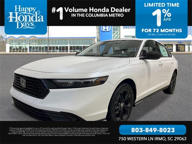 2025 Honda Accord SE FWD