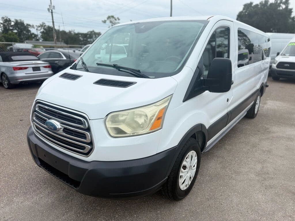 2015 Ford Transit Passenger 350 XLT Low Roof LWB RWD with 60/40 Passenger-Side Doors