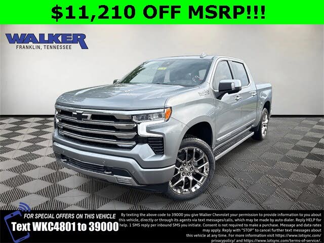 2026 Chevrolet Silverado 1500 High Country Crew Cab 4WD