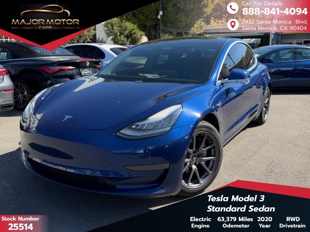 2020 Tesla Model 3 Standard Range AWD
