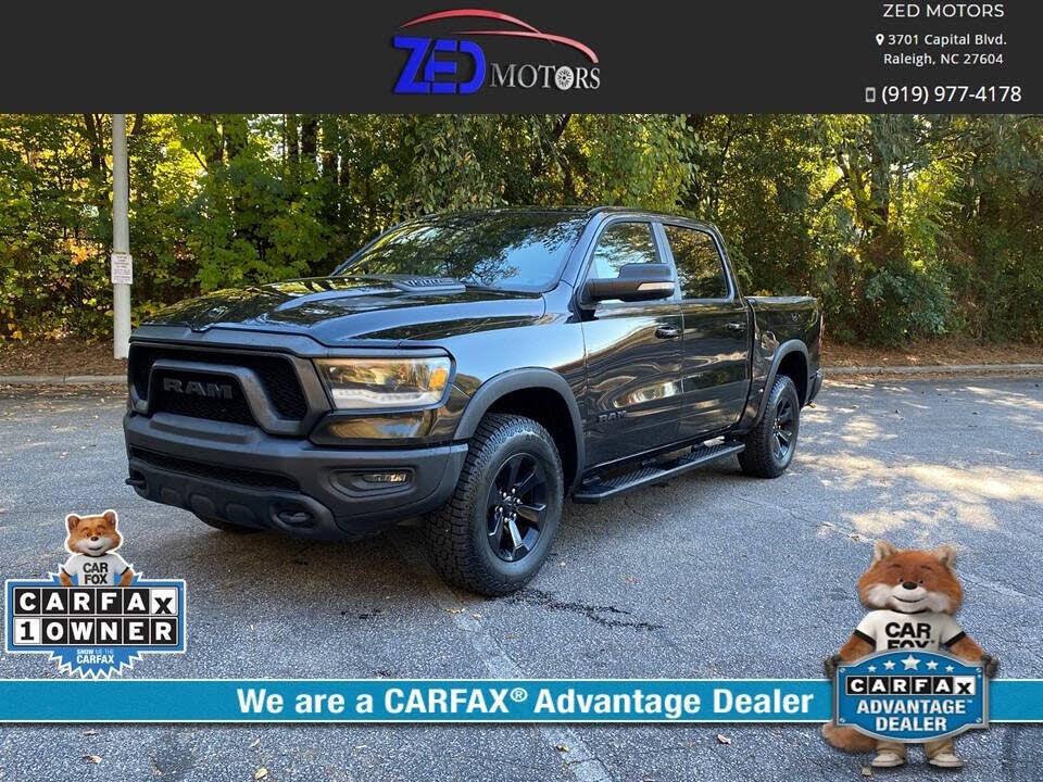 2020 RAM 1500 Rebel Crew Cab 4WD
