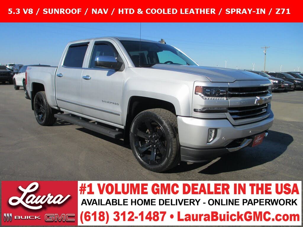 2017 Chevrolet Silverado 1500 LTZ Crew Cab 4WD