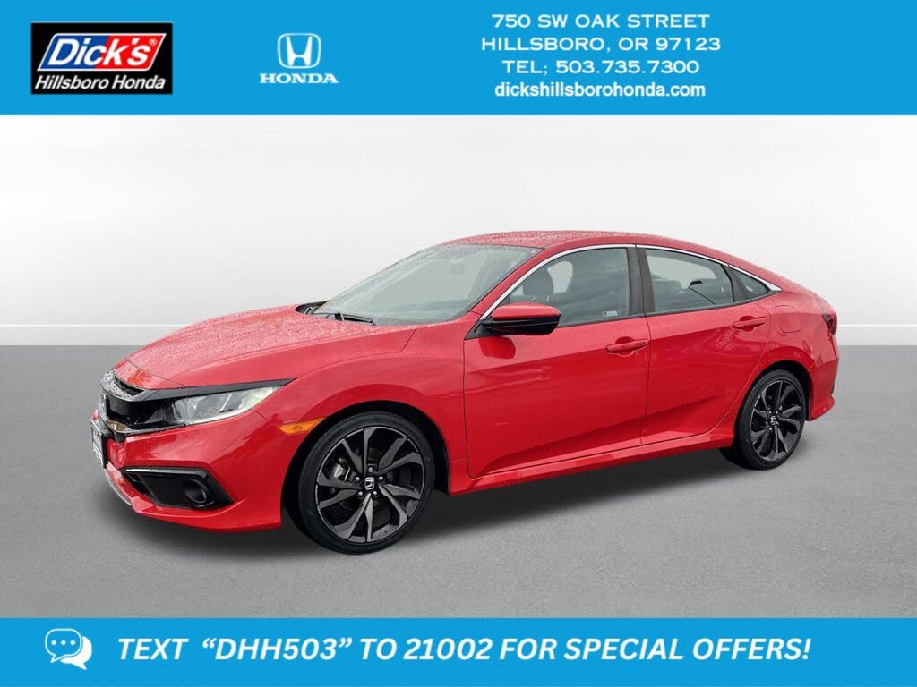2020 Honda Civic Sport Sedan FWD