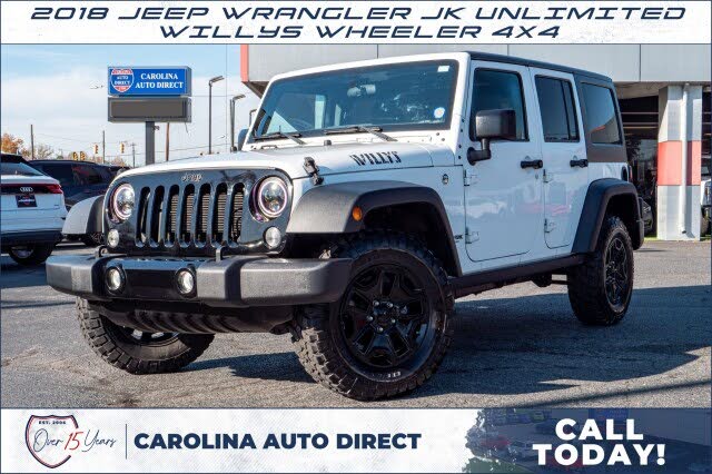 2018 Jeep Wrangler JK Unlimited Willys Wheeler 4WD