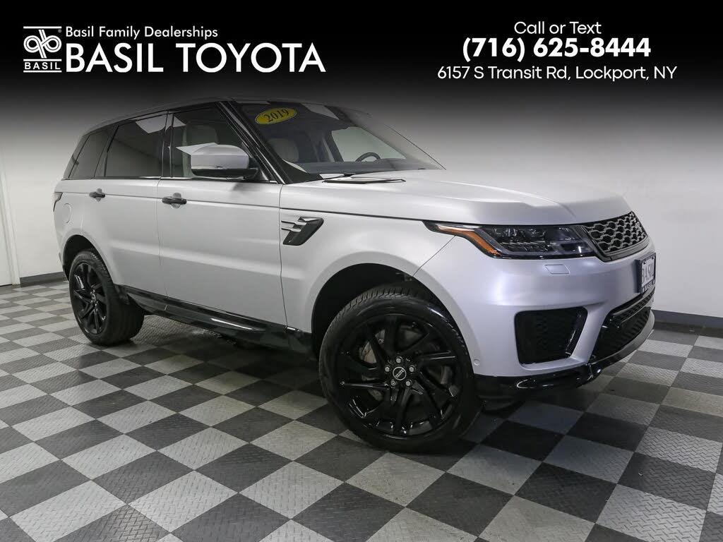 2019 Land Rover Range Rover Sport V6 HSE 4WD
