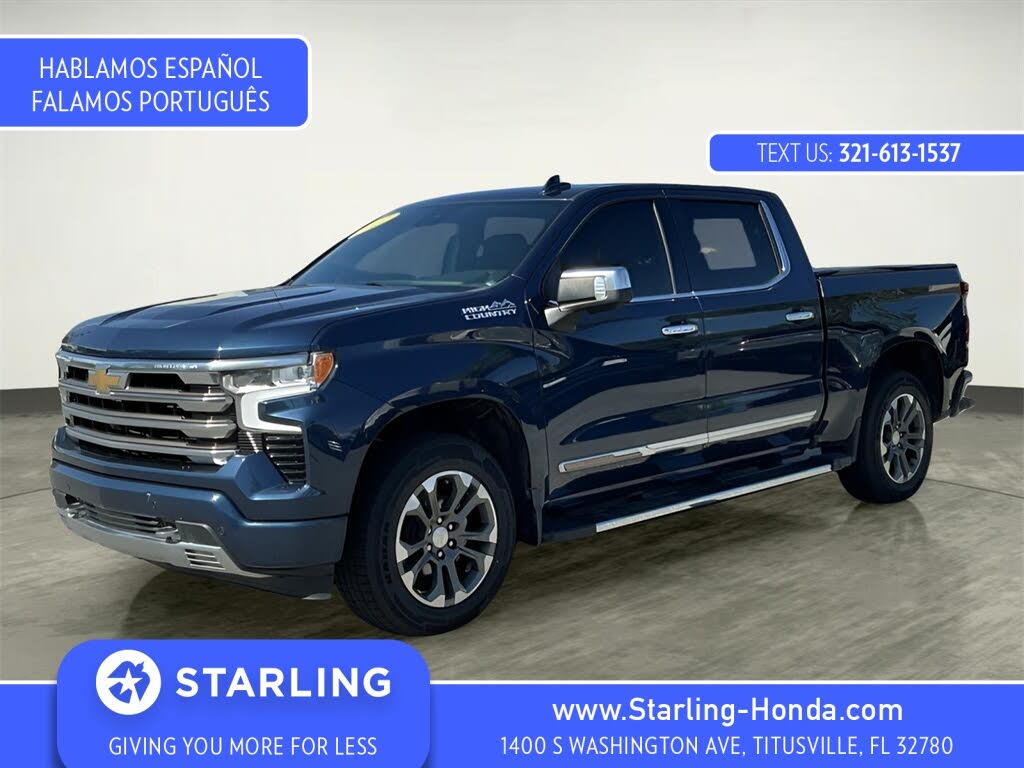 2022 Chevrolet Silverado 1500 High Country Crew Cab 4WD