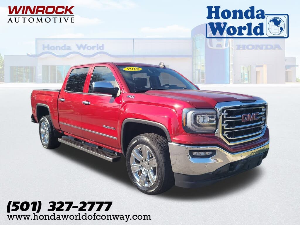 2018 GMC Sierra 1500 SLT Crew Cab 4WD
