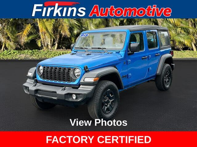2025 Jeep Wrangler Sport 4-Door 4WD