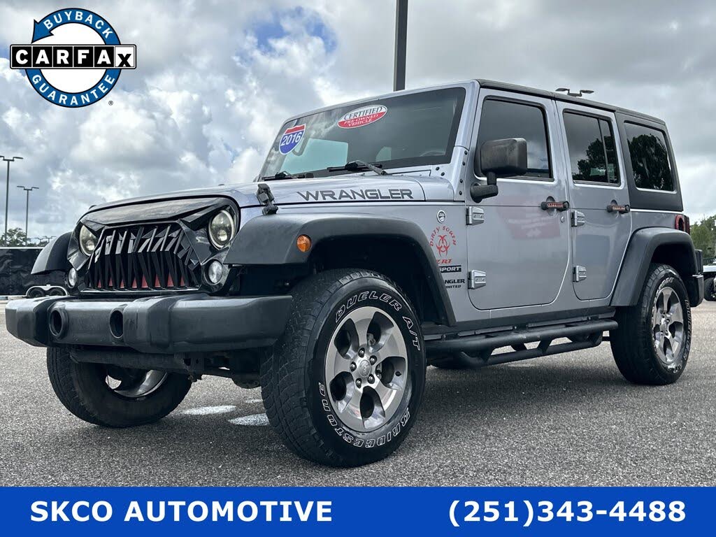 2016 Jeep Wrangler Unlimited Sport 4WD