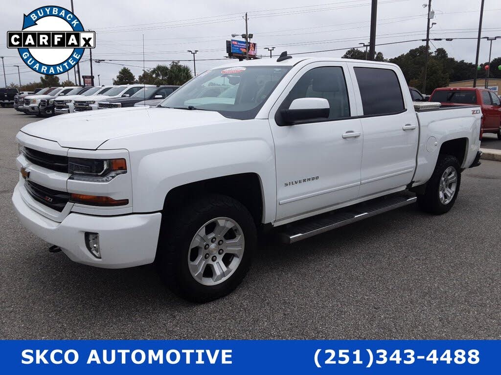 2018 Chevrolet Silverado 1500 LT Z71 Crew Cab 4WD
