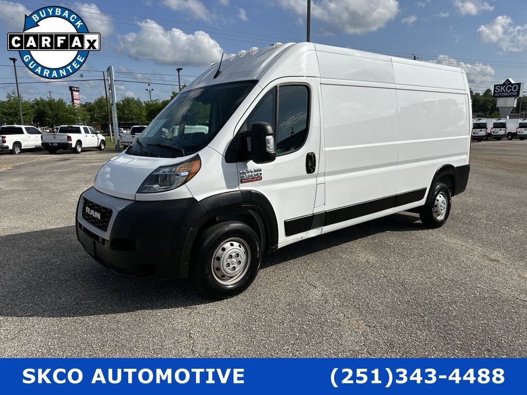 2022 RAM ProMaster 3500 159 High Roof Extended Cargo Van FWD