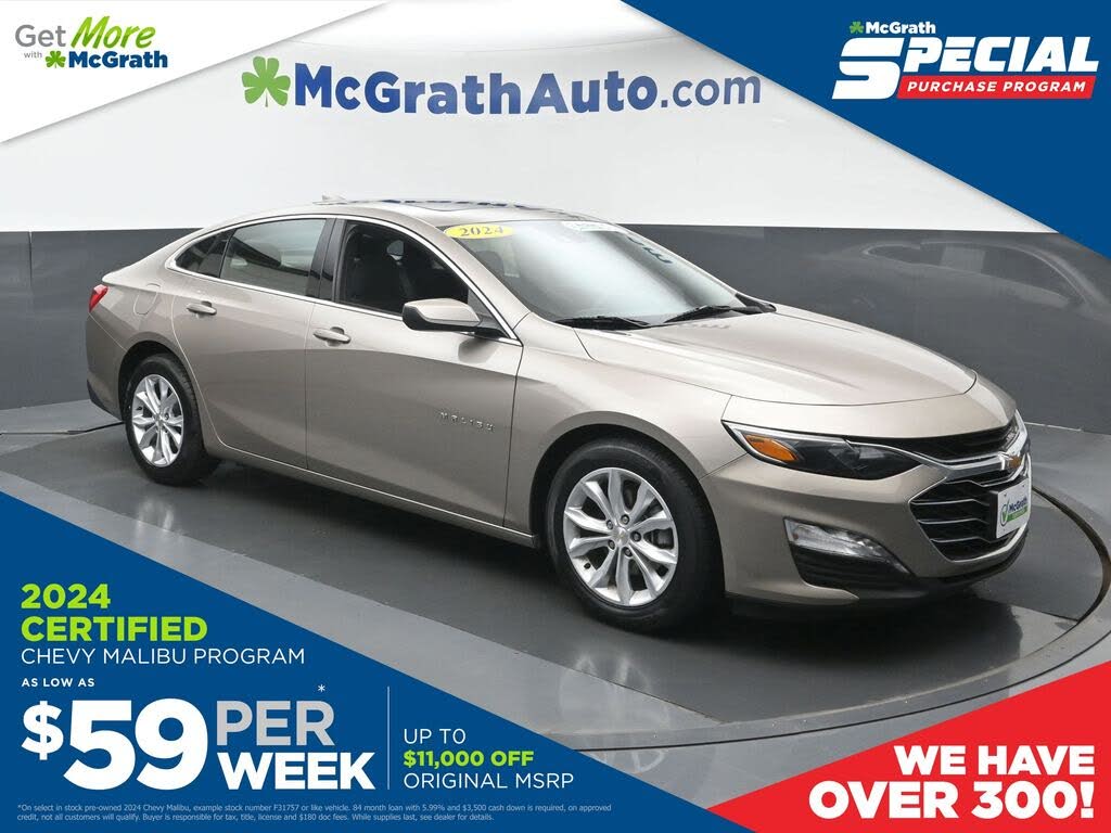 2024 Chevrolet Malibu LT with 1LT FWD