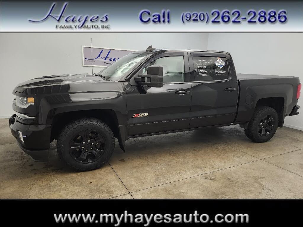 2018 Chevrolet Silverado 1500 LTZ Crew Cab 4WD