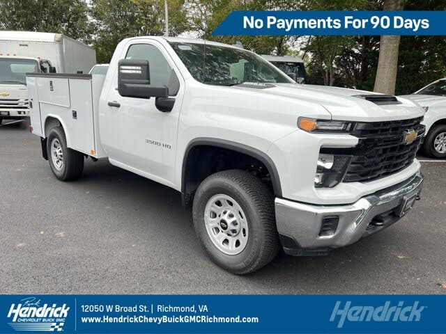 2025 Chevrolet Silverado 3500HD Work Truck Regular Cab LB 4WD