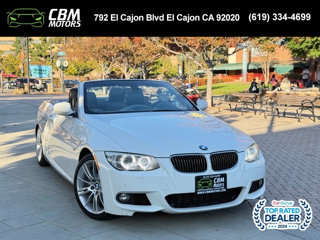 2013 BMW 3 Series 335i Convertible RWD